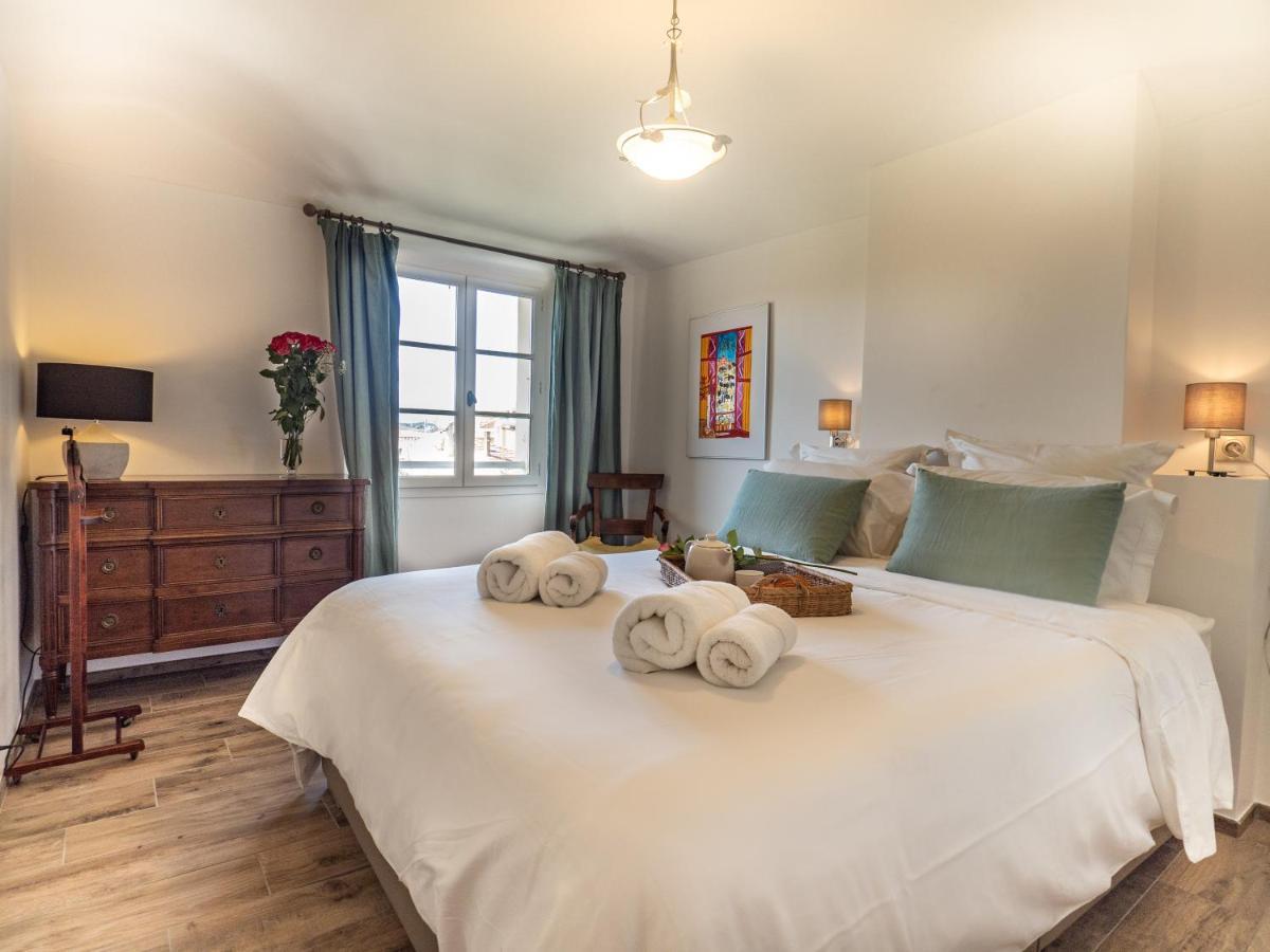Charmant Appartement Spacieux Pour 6P Vue Mer Vieil Антиб Экстерьер фото