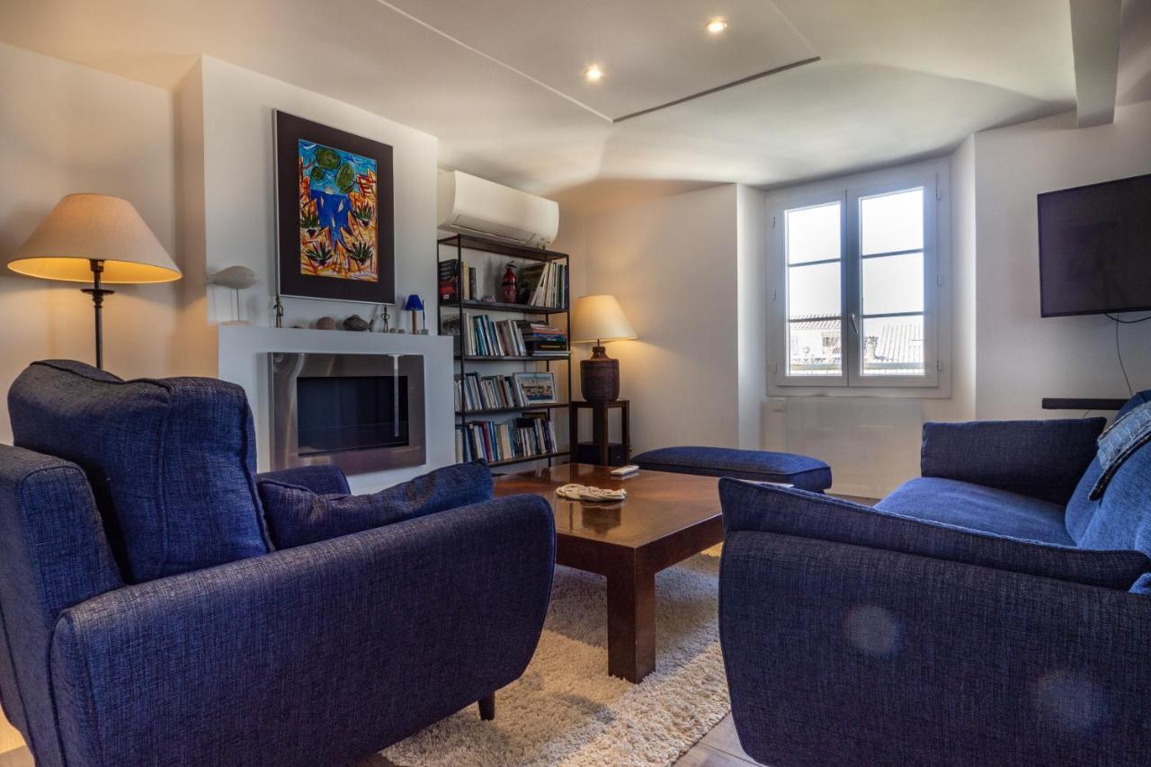 Charmant Appartement Spacieux Pour 6P Vue Mer Vieil Антиб Экстерьер фото